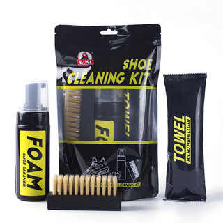 150ML Giày Cleaner Bọt Khô Bộ Làm Sạch Không Nước Sneaker Cleaner Có Bàn Chải Và Vải Cho Giày Trắng Da Lộn Bốt