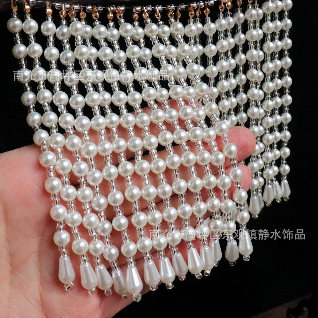(1 cái) Tua rua cổ trang nhiều mẫu, tua rua Trung Hoa, nguyên liệu làm trang sức cổ trang. Nguyên liệu DIY