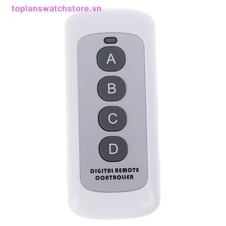 Toplanswatchstore 1Pc 433 MHz 4 Nút EV1527 Bộ phát chìa khóa không dây Mã điều khiển từ xa VN