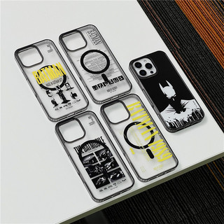 Ốp Lưng Cứng Cho iPhone 16 15 14 13 12 11 Pro Max Dark Batman Minh Họa Từ Doanh Nghiệp Ốp Lưng Điện Thoại