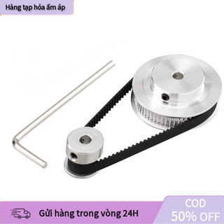 【COD】Puly Dây Đai Nhôm Truyền Động – Ròng Rọc Bánh Răng CNC Trục 5mm–8mm, Dùng Cho Động Cơ Stepper