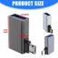 WU Bộ chuyển đổi USB 2 0 sang MicroUSB tốc độ nhanh 90° Góc để truyền dữ liệu ổn định và sạc thiết bị đồng thời