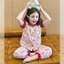 Bộ Đồ Ngủ Thời Trang Bé Gái Mùa Hè Bé Gái Màu Sắc Tương Phản Nơ Homewear Phù Hợp Với Quần Ngắn Tay Hai-