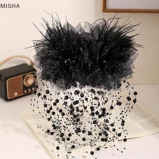 Misa Thời Trang Đa Năng Hoa Sequin sel Kẹp Dành Cho Nữ Cô Gái Retro Vuốt Tóc Hoa Thanh Lịch Phụ Kiện Tóc Quà Tặng