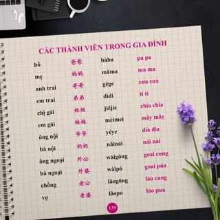 Sách-Bộ sách cẩm nang mở rộng vốn từ vựng tiếng Trung kèm sổ tay luyện nhớ (có video dạy đọc)