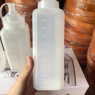 Bình Đựng Sốt Nhựa Chống Bụi, Chai nhựa đựng nước tương 150 - 1000ml  - Kim Hùng