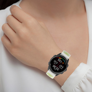 Dây đeo đồng hồ silicon màu thạch cho Garmin Forerunner 570 47mm 42mm 970 55 Dây đeo trong suốt cho Vivoactive 6-5 / Active 6 Sport Bannd