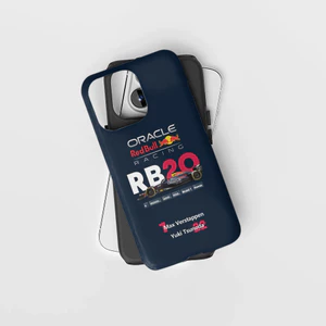 Ốp điện thoại cứng bóng F1 Oracle Red Bull Racing cho iPhone 17 16 15ProMax 14Pro 13 12 13mini Samsung S24 S22 S25 2in1