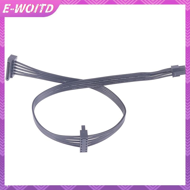 E-woitd Mini 6 Pin Đến 2 Cáp Ổ Cứng SATA Cáp Cấp Nguồn SSD Ổ Đĩa Quang Dây Nguồn Cho Giao Diện Bo Mạch Chủ Dell HNVN