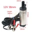 TAYO Bơm điện chìm 12v dc vỏ hợp kim nhôm bơm dầu diesel nhiên liệu 30L/phút-Bơm chìm mini 12v, 24v