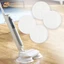 4 gói Miếng đệm thay thế cho cây lau nhà điện Phụ kiện chà sàn 8.07 inch