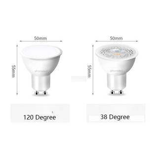Bóng đèn LED COB SMVP 38 độ 120 độ GU10 GU5.3 MR16 5W 7W 9W 85-260V Ánh sáng ấm 3000K Ánh sáng trắng 6000K Ánh sáng trung tính 4000K Tricolor