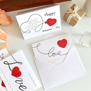 Thiệp Giấy Trái Tim Love Vintage Tặng Quà Sinh Nhật Chúc Mừng Người Yêu Bạn Gái Timo GQ58