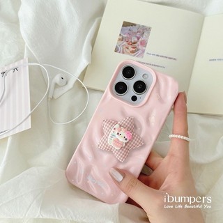 Ibumpers Hàn Quốc Họa Tiết Ngôi Sao 3D Hoạt Hình Ngôi Sao Trang Trí Ốp lưng iPhone 11 12 13 14 15 16 Pro Max 3D Meteorite Ốp Lưng Silicon Mềm Chống Sốc