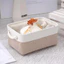 Giỏ đựng đồ lặt vặt đơn giản Đồ nội thất gia đình Nhật Bản Đồ chơi đơn giản Giỏ lưu trữ Quần áo phòng ngủ Quần áo bẩn Giỏ lưu trữ Vải lanh Phong cách