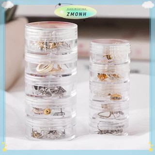 Tầng 5 Hộp Bảo Quản Trang Sức Nhiều Lớp Tổ Chức Giá Để Đồ Vòng Tay Bông Tai Bảo Quản Móng Tay Nhựa Hộp Bảo Quản Giá Trưng Bày