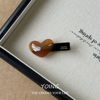 Kẹp Tóc Mỏ Vịt Acetate Retro Hàn Quốc Vàng Nhãn - Style Mới Cho Cô Gái