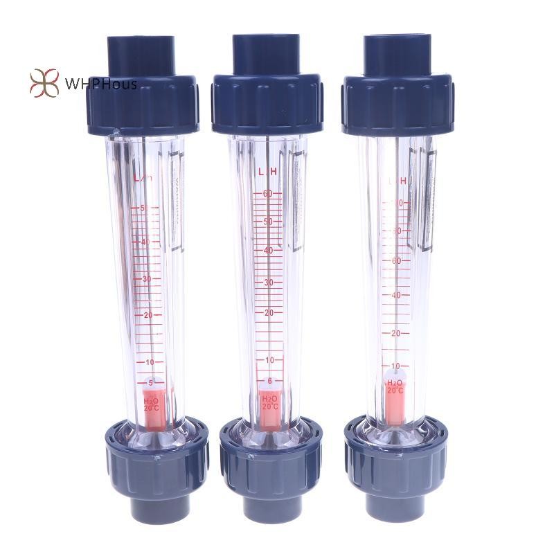 < WHPHous-t > Đồng hồ đo lưu lượng PVC Cánh quạt bằng nhựa Đồng hồ đo lưu lượng nước lỏng Làm dày và chống ăn mòn