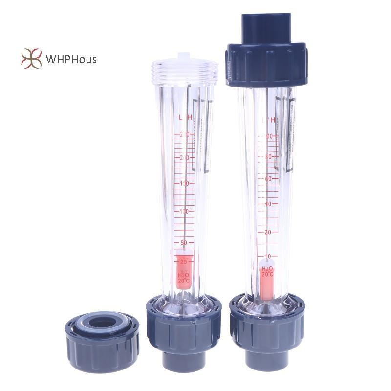 < WHPHous-t > Đồng hồ đo lưu lượng PVC Cánh quạt bằng nhựa Đồng hồ đo lưu lượng nước lỏng Làm dày và chống ăn mòn
