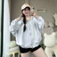 Áo Khoác Nỉ Lá Cờ Mĩ KCloset Áo Hoodie Nỉ Dày Dặn Dáng Rộng Nam Nữ NA984