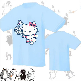 Áo sơ mi Hello Kitty YONEX nam nữ - thoáng khí, thoải mái, đa năng cho cầu lông và đi lại