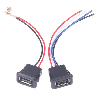 Twe USB2.0 Nữ Jack Cắm Điện Cổng Kết Nối Với Cáp Sạc USB Ổ Cắm VN