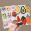 Set 9 Miếng Dán Tóc Mái Hình Dễ Thương Thời Trang Hàn Quốc Cho Bé Bài