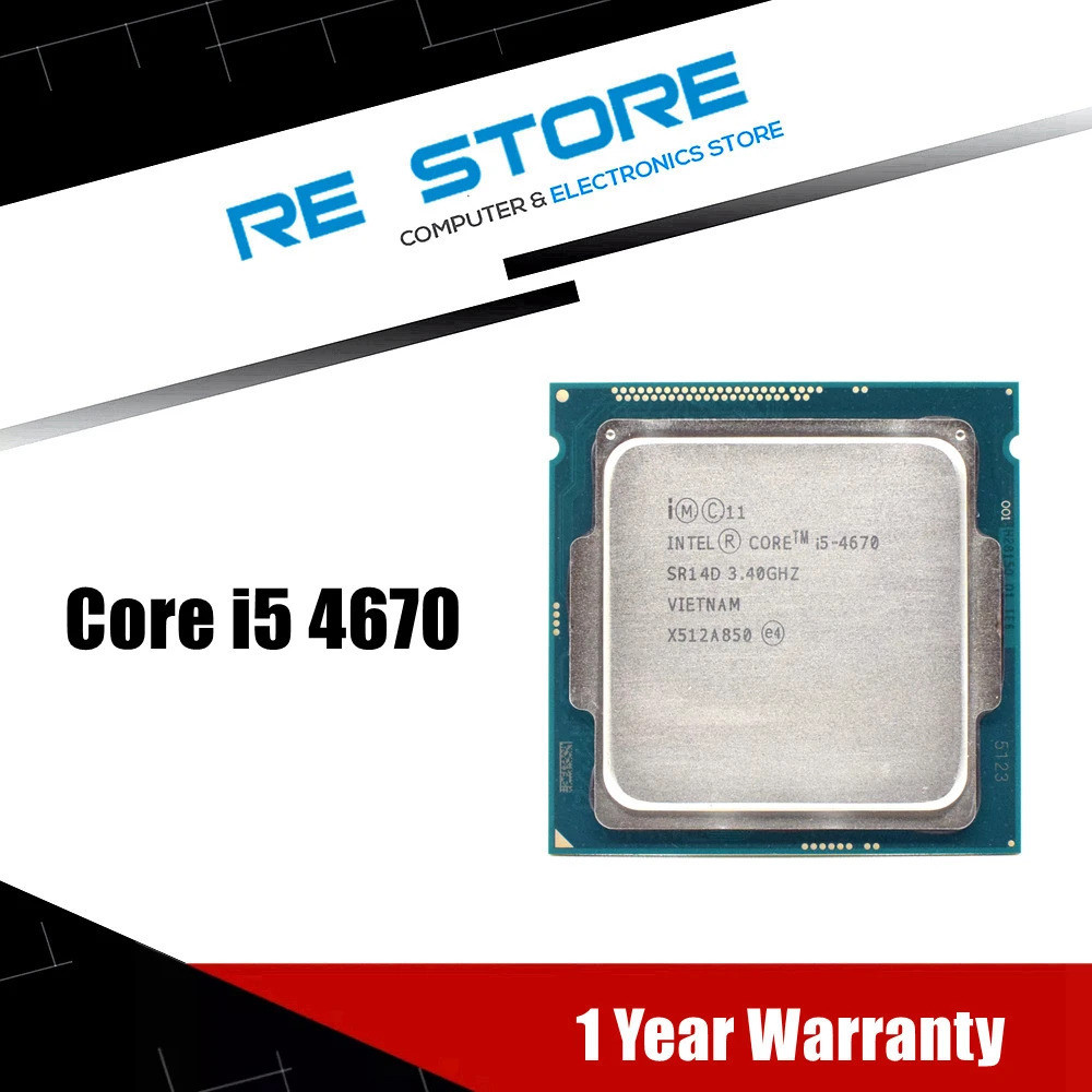 [Hàng có sẵn] intel core i5 4670 3.4ghz 6mb lga 1150 cpu Bộ xử lý lõi ...