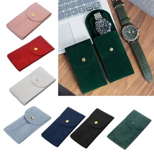 Túi đựng đồng hồ BTF Túi đồng hồ vải Flannelette Túi du lịch bền bỉ cho hộp đựng khóa De