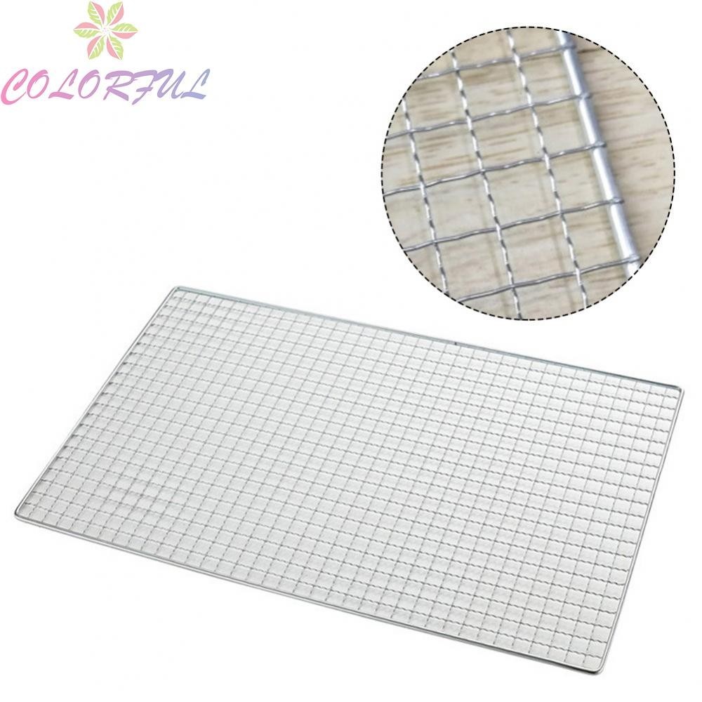 Lưới thép không gỉ Cross Wire Mesh BBQ Grate Đạt được luồng không khí tối ưu để nướng