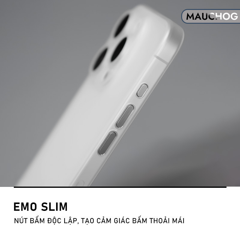 Ốp Siêu Mỏng 0.3mm Chất Liệu PP Không Ố Vàng Bảo Vệ Camera Cho Điện Thoại iPhone 17 Pro Max 16 15 14