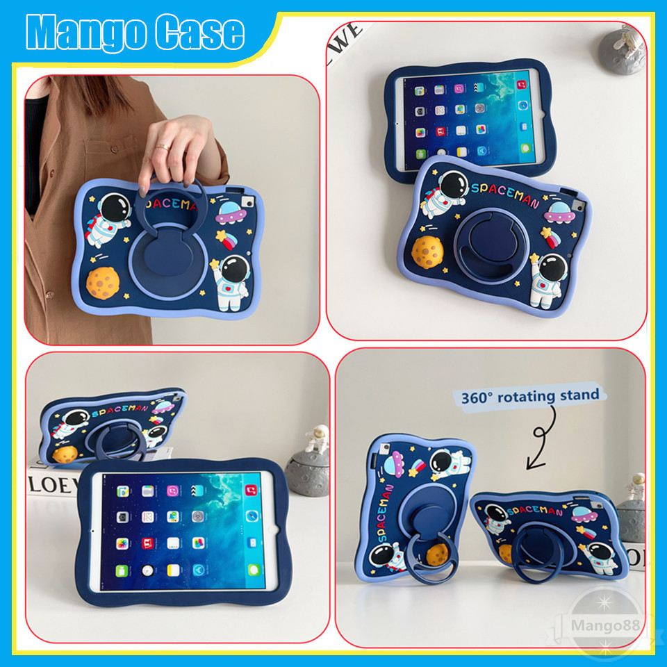 Ốp Lưng Cho Samsung Tab A7 Lite T225 Tab A 8.0 T295 A8 10.5 X205 A9 8.7inch X110 A9 + A9 Plus 11 X215 S6 Lite P613 A7 T505 Dây Đeo Máy Tính Bảng Bao An Toàn Trẻ Em Học Tập Văn Phòng Vỏ Dễ Thương