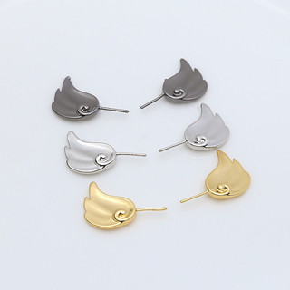 Mạ Đồng Vàng Thật Hoa Cổ Tích Đôi Cánh Mây - Phụ Kiên Phù Thủy Yêu Tinh