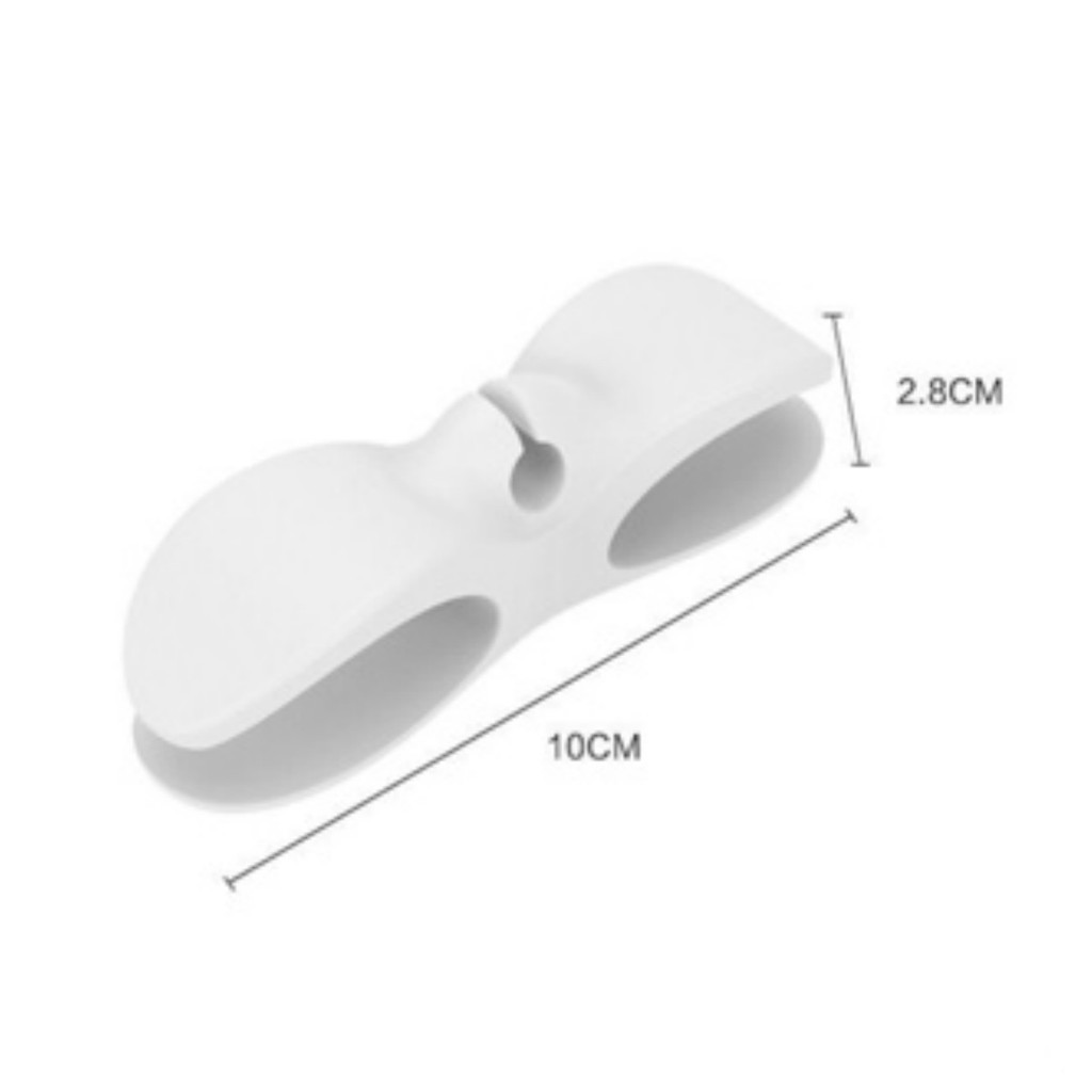 combo of 2 Dụng Cụ Kẹp Quấn Dây Điện Gọn Gàng, khung cố định cáp thiết bị gia dụng  FE123