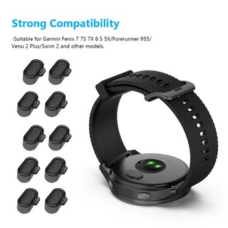 10 Vỏ Chống Bụi Trong Suốt Cho Garmin Forerunner 165 / 245 / 645 / 255 / 265 / 965 / 955 / 945 / Fenix 7 7S 7X 6 6S 6X Vỏ Bọc Bụi TPU Mềm Trong Suốt