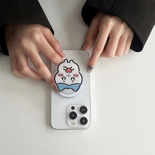 Phim Hoạt Hình Dễ Thương Tròn Từ Tính Giá Đỡ Điện Thoại Cho Magsafe Case Và IPhone 15 14 13 12 Pro Max 14 Plus Có Thể Gập Lại Pop Ring Grip Co Giãn Để Bàn Màu P3