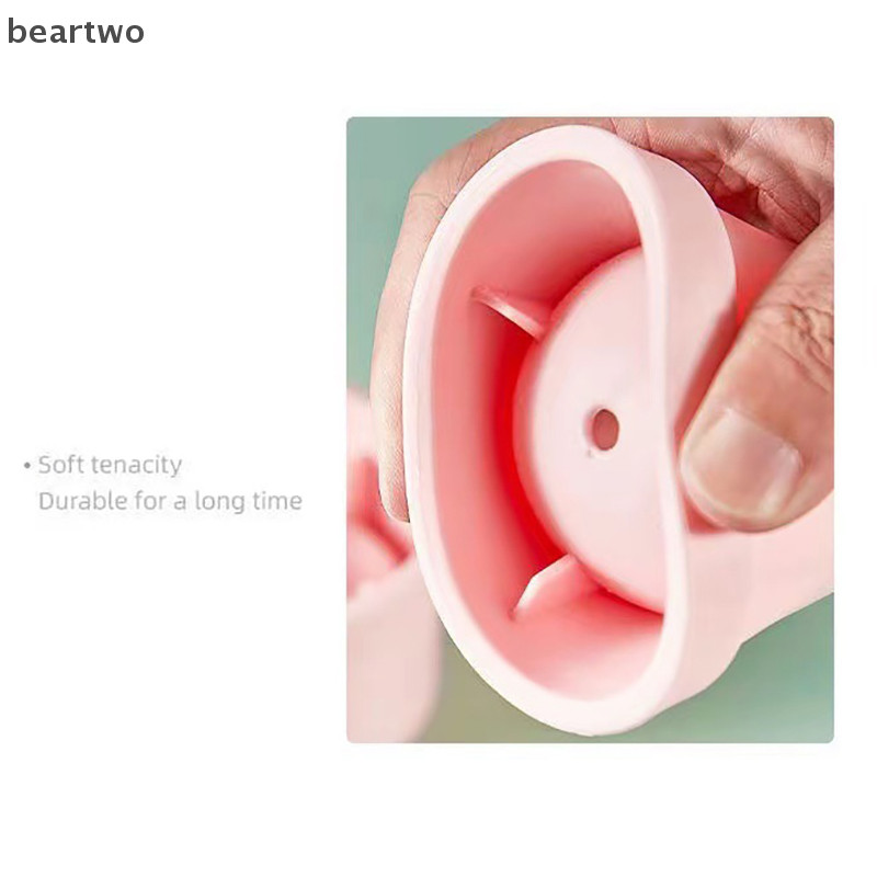 < Beartwo > 1 / 2 / 4 Máy Làm Đá Silicon Hình Quả Bóng Lớn Khuôn Thực Phẩm Khay Tròn Thanh Tiện Ích Mát mẻ Phụ Kiện Nhà Bếp Làm Khuôn Đẹp