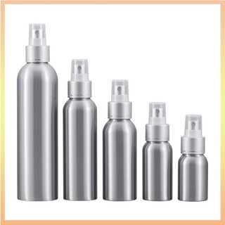 30ml / 50ml / 100ml / 120ml / 150ml / 250ml Chai xịt rỗng bằng nhôm du lịch Mini Nước hoa có thể đổ lại Hộp đựng mỹ phẩm Máy phun sương