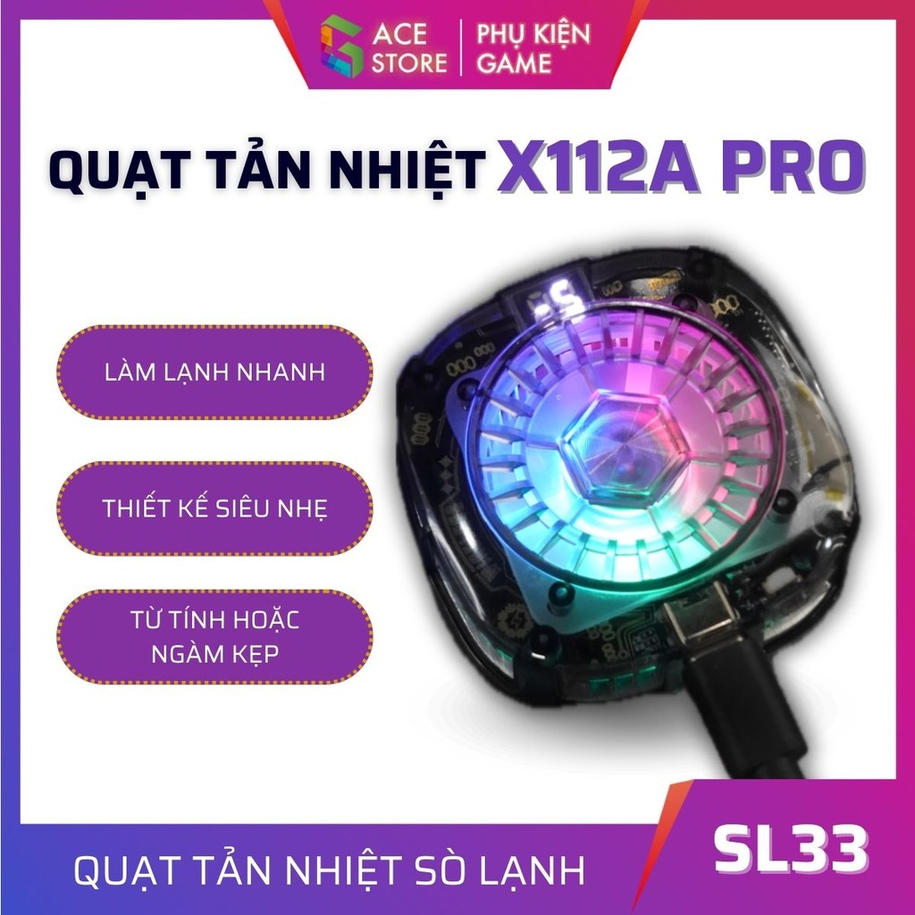 Quạt tản nhiệt từ tính X112A PRO