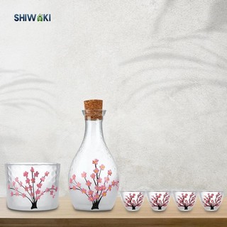 Bộ Rượu Sake Thủy Tinh Bộ Quà Tặng Nhật Bản 1 1 Bình Sake Và 4 Cốc Sake Cho Nhà Hàng Nhà Bếp Lễ Tạ Ơn Tiệc Gia Đình