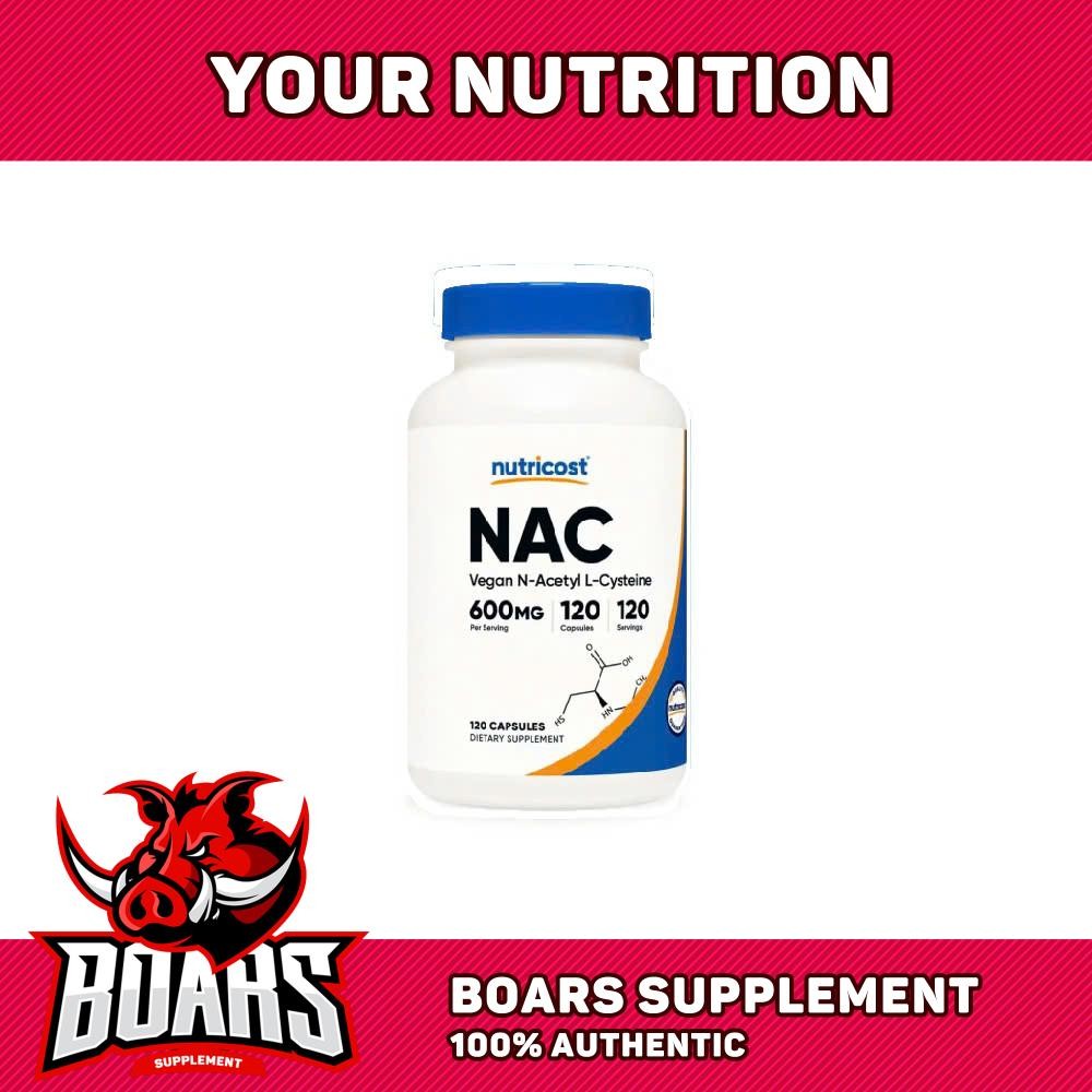 Tăng Cường Sức Khỏe Gan Với Nutricost Vegan NAC