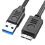 Cáp btsg USB 3 0 đến B Cáp ổ cứng gắn ngoài 5Gbps Dây truyền dữ liệu nhanh Cáp ổ cứng gắn ngoài cho điện thoại
