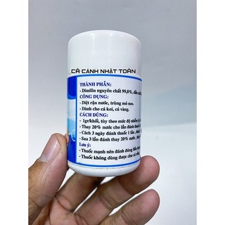 DIMILIN NẤM RÂU, TRÙNG MỎ NEO, RẬN NƯỚC, KÍ SINH TRÙNG CHO CÁ CẢNH 10G