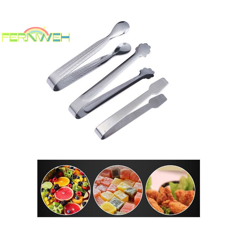 [Fernweh] 1 Kẹp Đường Thép Không Gỉ Kẹp Đá Dụng Cụ Nhà Bếp [MỚI]