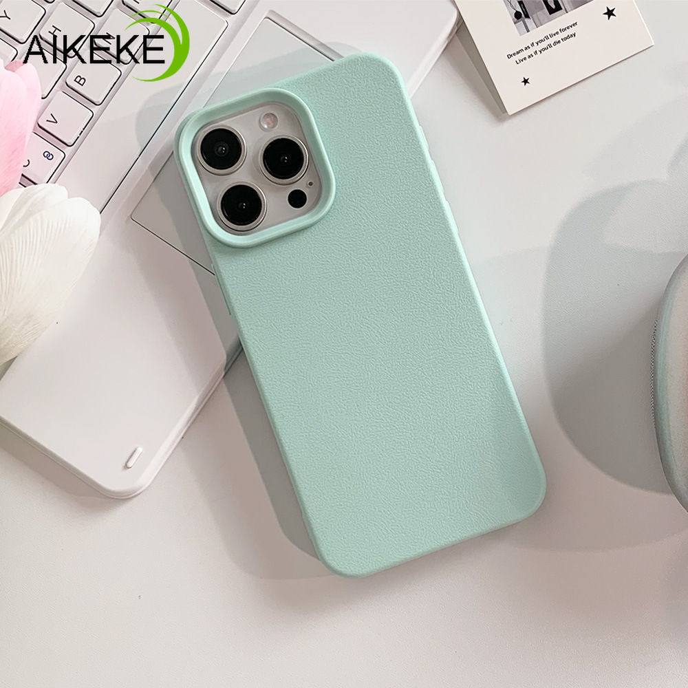 Vỏ Macaron phong cách Hàn Quốc Tương thích cho iPhone 16 15 14 Plus iPhone 16 15 14 13 12 11 Pro Max Xs Max XR X 16Pro 15Pro 14Pro Vỏ điện thoại Da mềm chống sốc