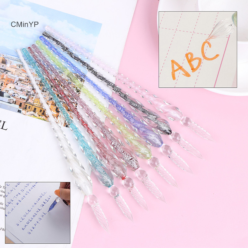 Cyp tự làm thủ công Paing Quà tặng Nhúng nhỏ giọt Thủy tinh Nhúng Bút Glory Ink Filling