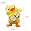 Bighsm 6 Sáng Tạo Hoạt Hình Vịt Trang Trí Mô Hình Dễ Thương Vịt Nhỏ Vàng Vịt Ô Tô Điều Khiển Trung Tâm Đồ Trang Trí Phụ Kiện Martijn