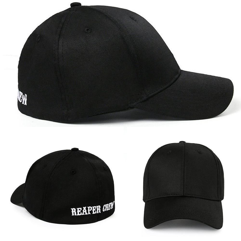Learnever Mũ đậu nành Sons Of Anarchy Reaper Crew Trang bị Mũ bóng chày M7g8