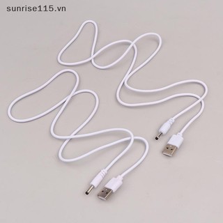 Đầu nối phích cắm cáp nguồn Srvn USB sang 3,5mm Cáp nguồn sạc 5V đa năng cho loa định tuyến quạt HUB MP3 / MP4.