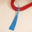 12cm Tua Rua Hình Quạt Trung Quốc Nút Thắt Trang Trí Phong Cách Trung Hoa Hanfu Nhỏ Treo Tua Rua Tự Làm Bấm Cổ Retro Phụ Kiện